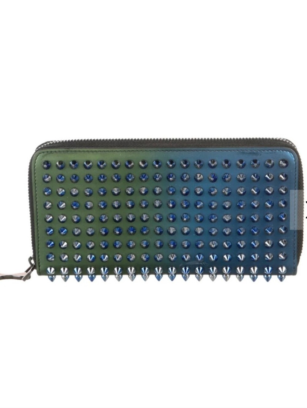 Christian Louboutin Like NEW Ombre Pannetone Long Zip Wallet